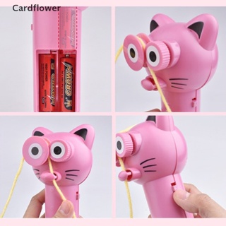 &lt;Cardflower&gt; ZipString Rope Launcher Propeller Toys Cute Cat String Controller Rope Flying On Sale