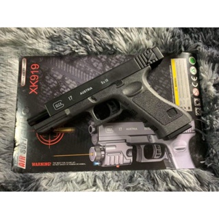 ภาพขนาดย่อของสินค้าปืนอัดลมราคาถูก glock 17 รับประกันจากทางร้าน