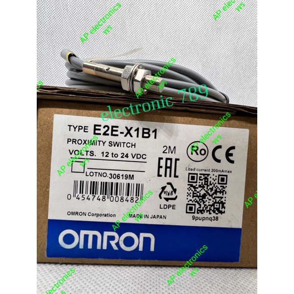 e2e-x1b1proximity-switch-volts-12-to-24-vdc-made-in-japan-ราคายังไม่รวมvat