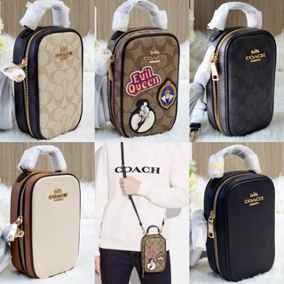 🎀(สด-ผ่อน) กระเป๋าใส่มือถือ CC761 CC872 CB852 CB853 CB854 Coach Disney X Coach Eva Phone Crossbody