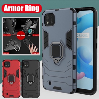 Realme C11 2021 RMX3231 6.5" Case Hard Shockproof Armor Kickstand Back Cover OPPO RealmeC11 2021 Phone Cover