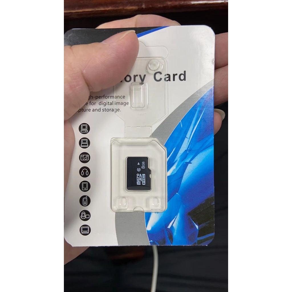 ภาพหน้าปกสินค้าcard Memory 8GB เมมโมรี่การ์ด SD กล้อง/ โทรศัพท์มือถือ ความเร็วสูง การ์ดหน่วยความจำแฟลช ใช้กับโทรศัพท์ การ์ด จากร้าน the_memoryy บน Shopee