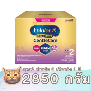 สินค้า Enfalac A+ Gentle Care นมผงสูตร 2 ขนาด 1425 - 2850 กรัม เอนฟาแล็ค มายด์โปร เจนเทิลแคร์ พร้อมส่ง มีเก็บเงินปลายทาง