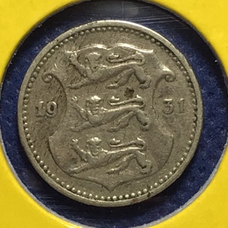 No.60908 ปี1931 ESTONIA เอสโทเนีย 10 SENTI เหรียญสะสม เหรียญต่างประเทศ เหรียญเก่า หายาก ราคาถูก