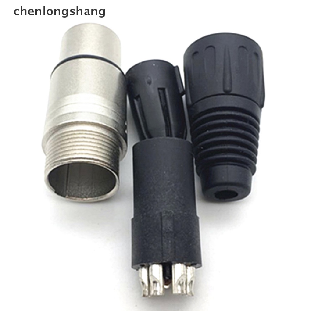 chenlongshang-ปลั๊กซ็อกเก็ตเชื่อมต่อเสียงไมโครโฟน-ตัวผู้-ตัวเมีย-xlr-3p-4p-5p-สําหรับ-canon-1-ชิ้น