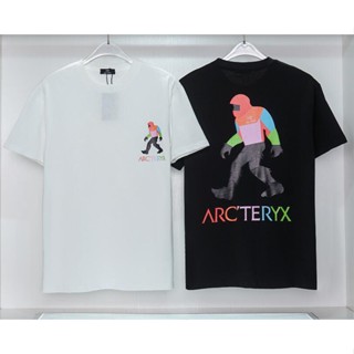 Arcteryx เสื้อยืดแขนสั้น ผ้าฝ้าย พิมพ์ลาย แฟชั่นสําหรับผู้ชาย และผู้หญิง