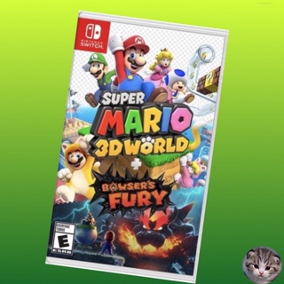 ภาพขนาดย่อของสินค้า(มือ1 พร้อมส่ง) Super Mario 3D World + Bowser's Fury (US-Asia) Nintendo Switch Game