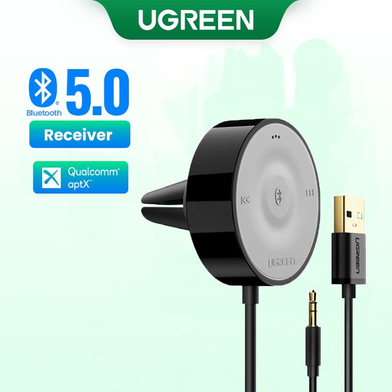 รูปภาพของUGREEN อะแดปเตอร์รับสัญญาณ aptx ll ไร้สาย bluetooth 5.0 ขนาด 3.5 มม. สําหรับลําโพงรถยนต์ลองเช็คราคา