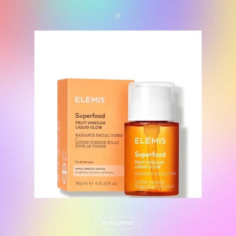 inboxสอบถามก่อนกดสั่งซื้อ Elemis Superfood Fruit Vinegar Liquid Glow