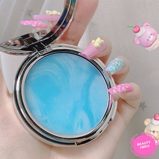 Candybella Blue Sky Cloud ตลับใส่แป้งฝุ่น แป้งอัดแข็ง ควบคุมความมัน ติดทนนาน แป้งฝุ่นอัดแข็ง ควบคุมความมัน ดูเป็นธรรมชาติ ติดทนนาน