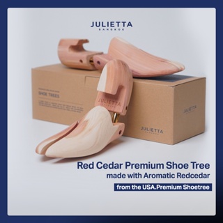 ภาพหน้าปกสินค้าดันทรงรองเท้า Julietta Red Cedar Premium Shoe Tree made with Aromatic Redcedar from the USA.Premium  Shoetree ซึ่งคุณอาจชอบราคาและรีวิวของสินค้านี้