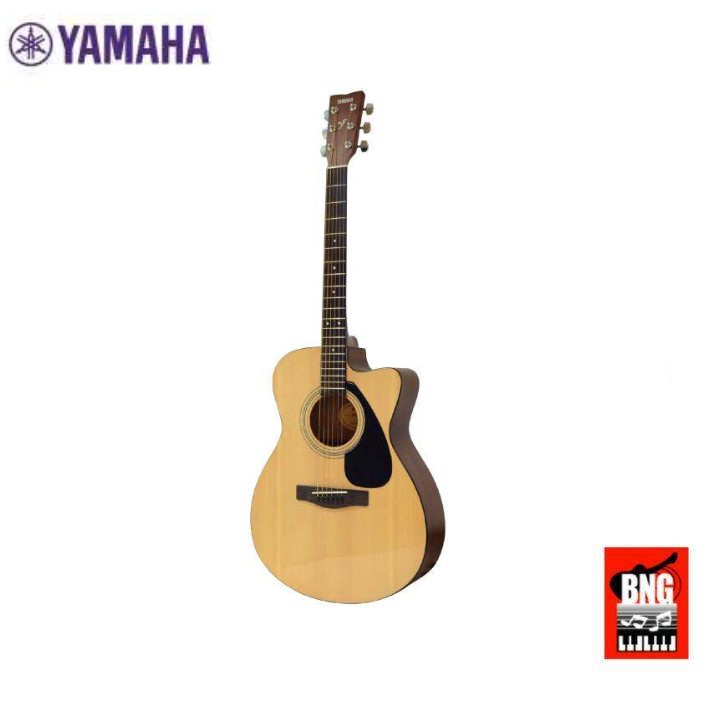 yamaha-fs100c-มีสีไม้-และ-สีดำ-กีตาร์โปร่งยามาฮ่า-ตัวเว้า-สุดเท่ห์