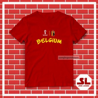 FIFA เสื้อยืด Tshirt T-Shirt DISTRO Ball Country BELGIUM WORLD CUP WORLD CUP 002