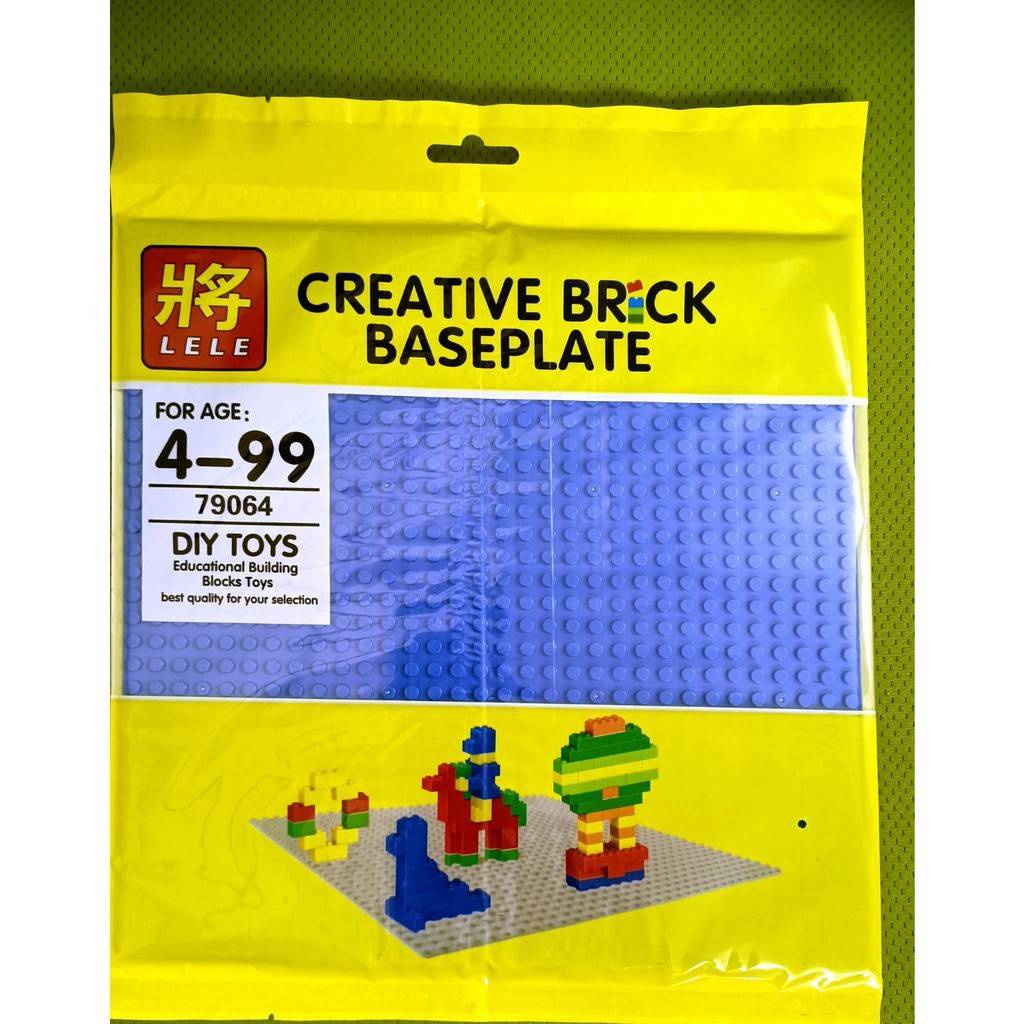 พร้อมส่ง-แผ่นเพลทเลโก้-lego-building-plate-25-25-ซม-สีสดใส-79064
