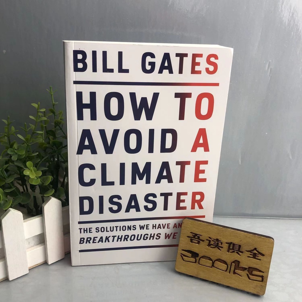 How to Avoid a Climate Disaster English book หนังสือภาษาอังกฤษ การอ่าน ...