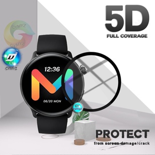 ฟิล์ม Mibro lite 2 ฟิล์ม ฟิล์มป้องกันรอยหน้าจอ HD โค้ง เต็มจอ ฟิล์มป้องกัน 5D ฟิล์มกันรอยเต็มจอ สำหรับ Mibro watch lite 2 ฟิล์ม Mibro lite 2 Smart Watch สติ๊กกอร์