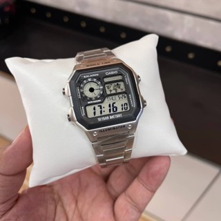 🎁CASIO STANDARD AE-1200WHD-1A ของแท้ 100% พร้อมส่ง ประกัน1ปี