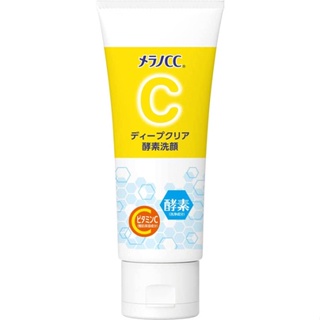 Melano CC Deep Clear Enzyme Face Wash 130g Enzyme x Vitamin C โฟมล้างหน้า ดูแลรูขุมขน สกินแคร์สุดฮอตส่งตรงจากญี่ปุ่น