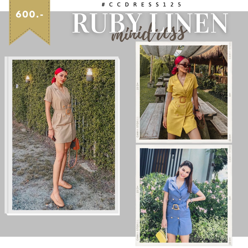 ruby-linen-minidress-ลดจาก-10-จาก-600-เหลือ-540-บาท