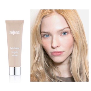 แท้ทั้งร้าน !! ไพรเมอร์ตัวเทพขนาดปกติ ZELENS SATIN PRIMER 30 ML.