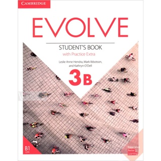 สินค้า DKTODAY หนังสือ (มี code online) EVOLVE 3B:SB WITH PRACTICE EXTRA