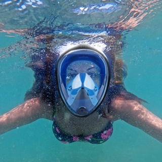 หน้ากากดำน้ำเต็มหน้า หายใจใต้น้ำได้ พร้อมส่งจากไทย !!!