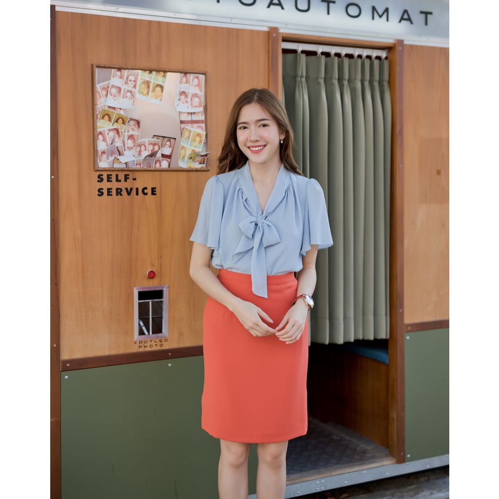 lady-skirt-กระโปรงทรงสอบ-ใส่สมัครงาน-สมัครแอร์-งานเนียบสวย-ใส่คล่องตัว-เข้ารูปกำลังดี