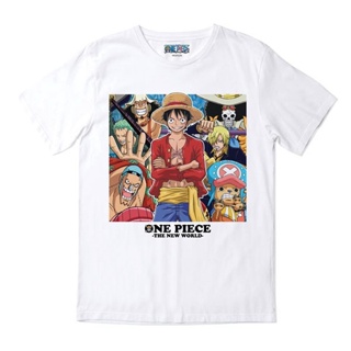 One Piece Cotton T-shirt เสื้อยืดแขนสั้นลายการ์ตูนขนาดใหญ่ 9 สี (หากต้องการสามารถติดต่อฝ่ายบริการลูกค้าแผนที่เพื่อเ_31
