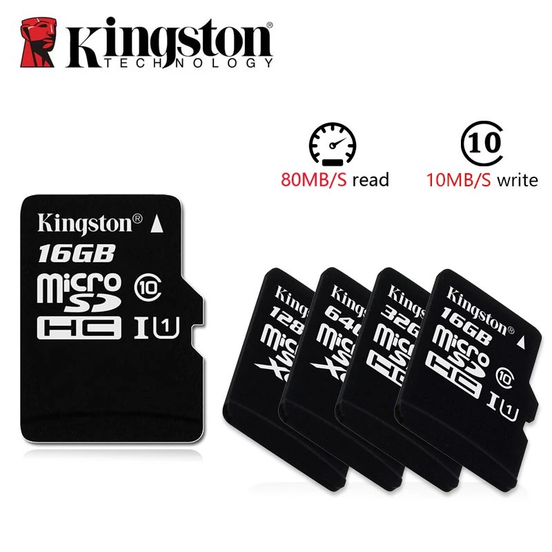 ใหม่-ขายดี-kingston-การ์ดหน่วยความจํา-microsd-16gb-32gb-64gb-128gb-class-10-sdhc-tf-พร้อมอะแดปเตอร์การ์ด-ตัวอ่าน-สําหรับ-iphone-แล็ปท็อป