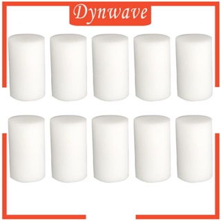 [Dynwave] โฟมลูกกลิ้งทาสี ขนาดเล็ก 6 ซม. สีขาว 10 ชิ้น