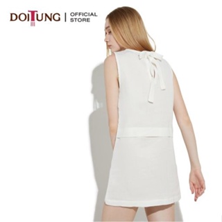 DoiTung GZ SS22/D1 White #F ชุดเดรส