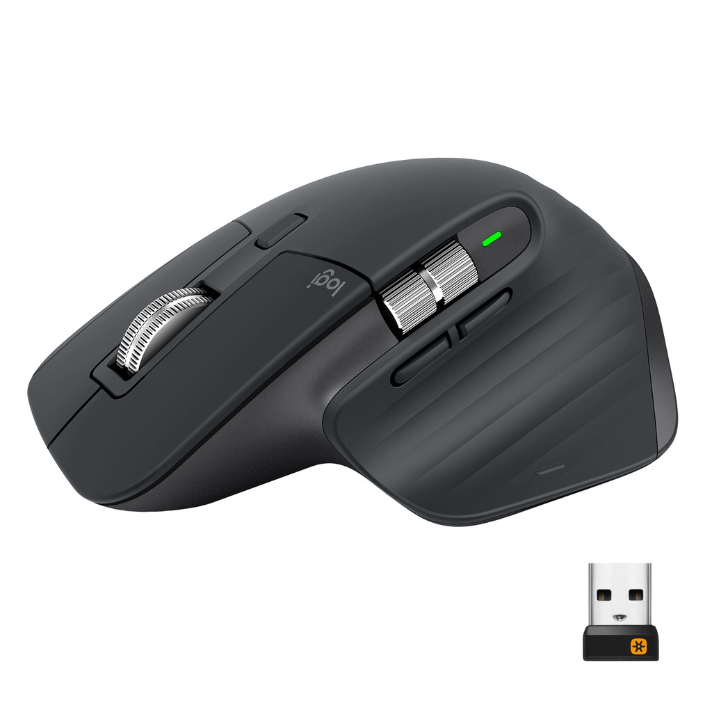 ภาพหน้าปกสินค้าโปรแรง ️เมาส์ไร้สาย ️ Logitech MX Master 3 Advanced Wireless Mouse - Graphite Warranty 1 - Y จากร้าน hardware_corner บน Shopee