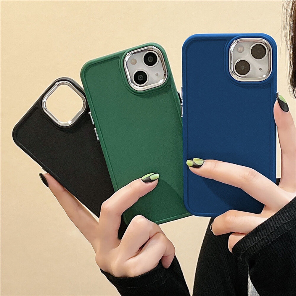 6สี-ลิควิดแมท-เคส-for-iphone-11-pro-max-ip-14-12-13-pro-max-7-8-plus-เคสโทรศัพท์-tpu-นุ่มสีทึบ-เคสคู่รัก-เคสกันกระแทก