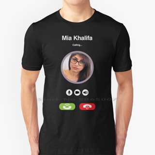 [S-5XL]Under Dibawah The Weight Berat Of T Shirt 100% Cotton Lebanese Model Actress Mia Khalifa For President Pyc X_36