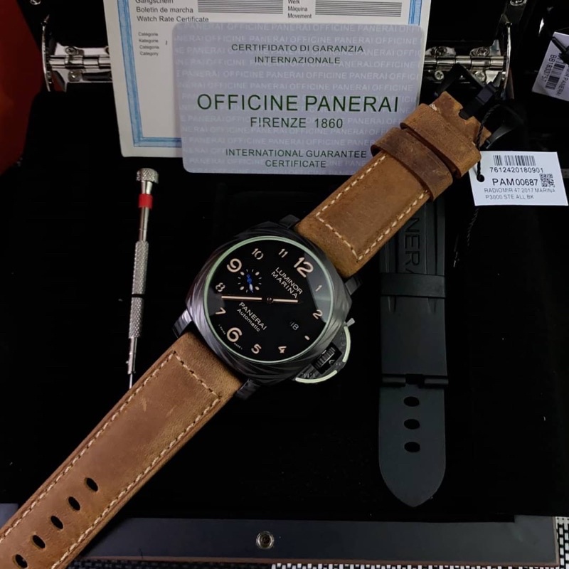 นาฬิกา-panerai-งาน-vip-งานสวย-ใส่สลับแท้ได้เลยครับ