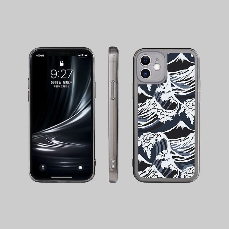 phone-case-for-iphone-13promax-phone-case-for-iphone14plus-transparent-black-soft-case-11-xsmax-drop-resistant-8