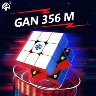 🔥แท้100%🔥 GAN 356 M รูบิก รูบิค แม่เหล็ก 3x3 GAN356M Lite Magnetic Speed Magci Cube Rubik