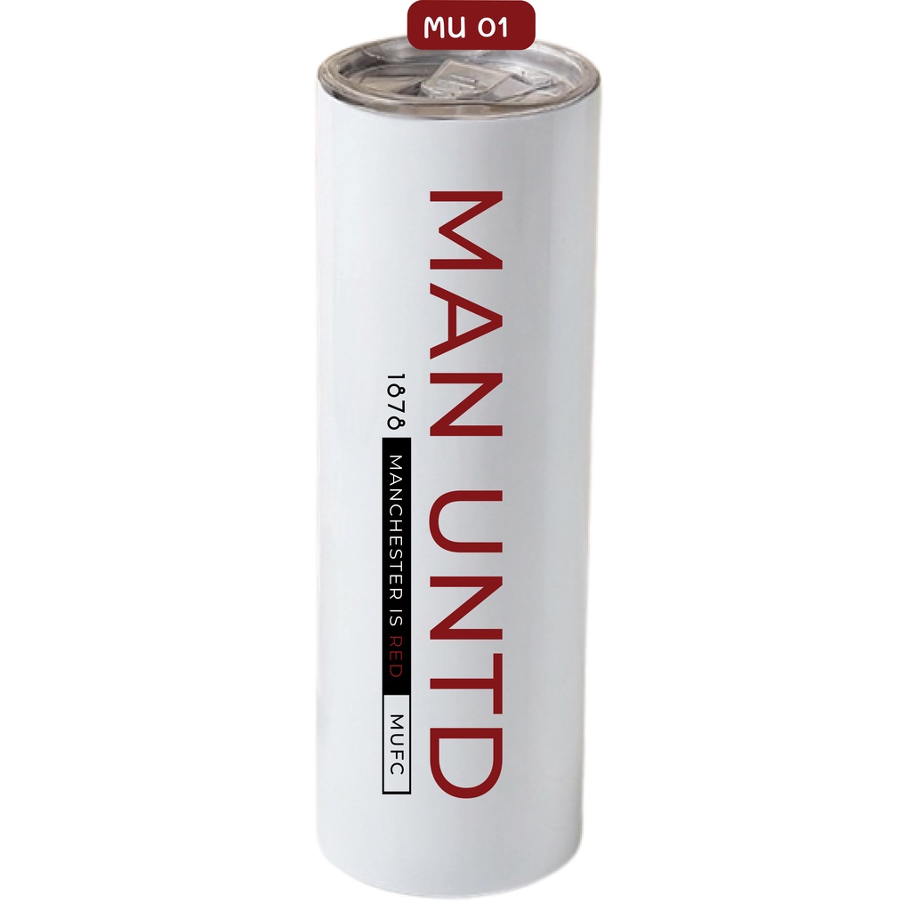 manchester-แมนยู-แมนซิตี้-แก้วน้ำทรงกระบอกก็บความเย็น-ขนาด-600-ml-เพิ่มชื่อและเบอร์ได้