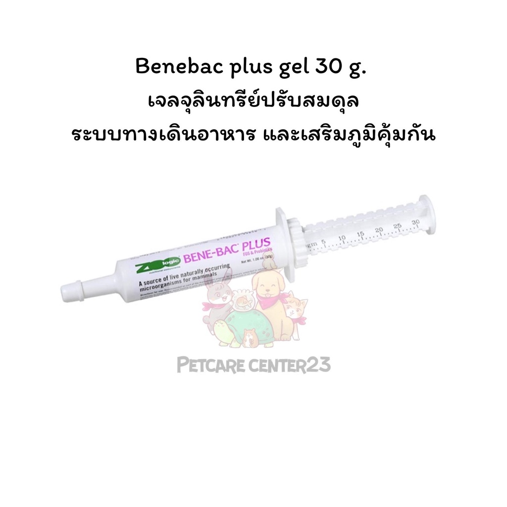 Benebac gel Probiotic 30 g. บีบี แบค เพ็ท เจล | Shopee Thailand