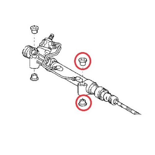 nisto-บูชยึดแร็คพวงมาลัย-บูชแร็คพวงมาลัย-โตโยต้า-แคมรี่-toyota-camry-acv30-acv40-acv50-2002-2016