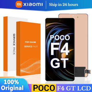 ใหม่ ของแท้ 100% 6.67&#39;&#39; สําหรับ Xiaomi POCO F4 GT 21121210G หน้าจอสัมผัส lcd พร้อมกรอบดิจิไทเซอร์ สําหรับ Xiaomi POCO F4 GT lcd