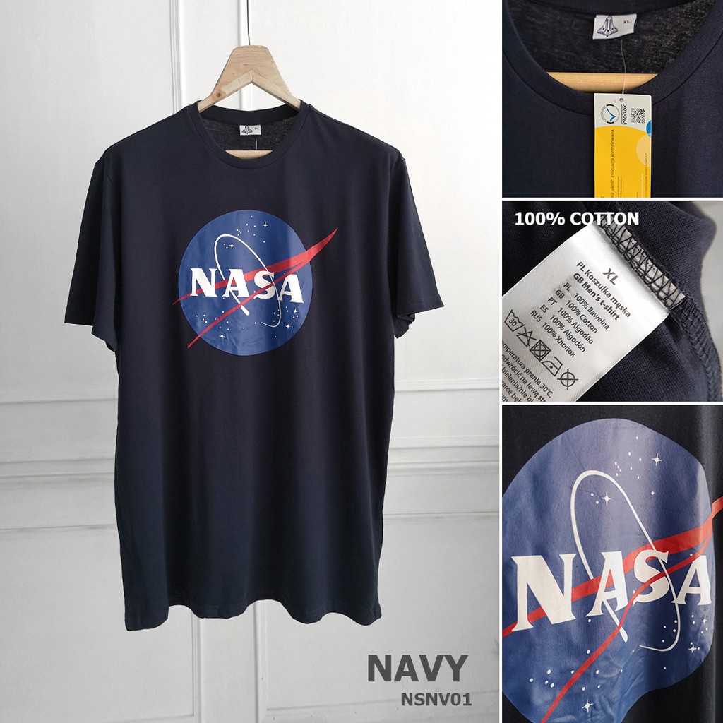 เสื้อยืด-nasa-สินค้านำเข้าแท้-cotton-100-as-21