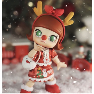 ❣️[POP MART Molly Christmas Reindeer BJD Doll Collectible Figure] ❣️