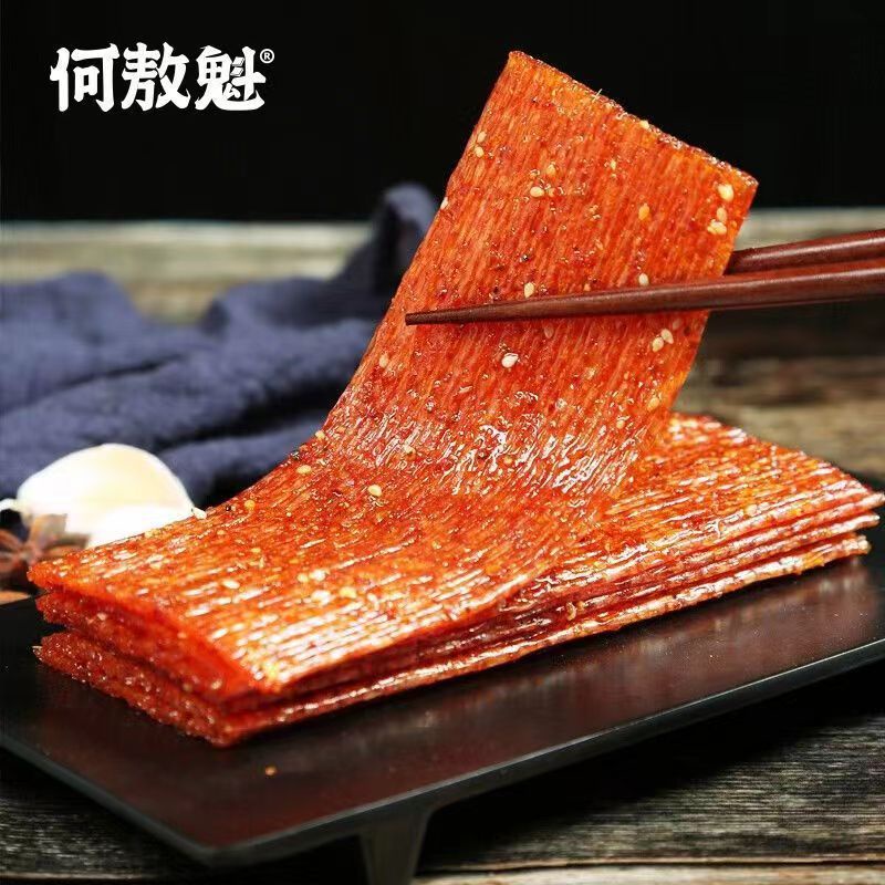 fasimiyu-hunan-specialty-spicy-strip-gluten-spicy-flakes-70-กรัมบรรจุสุทธิ-red-spicy-strip-ขนมขบเคี้ยวแบบสบาย-ๆ