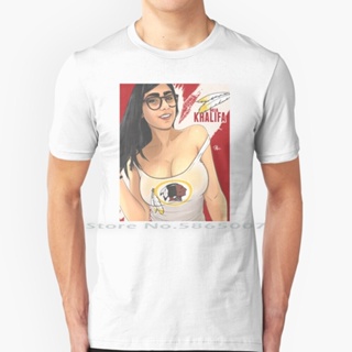 [S-5XL]Mia Khalifa T Shirt 100% Cotton Mia Khalifa Hot Girl Big Size 6xl Tee Gift Fashion_12