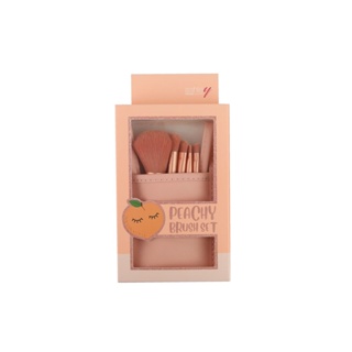 Ashley Peachy Brush set #AA-192 : แอชลี่ย์ เซต แปรงปัดแก้ม 5 ชิ้น alyst