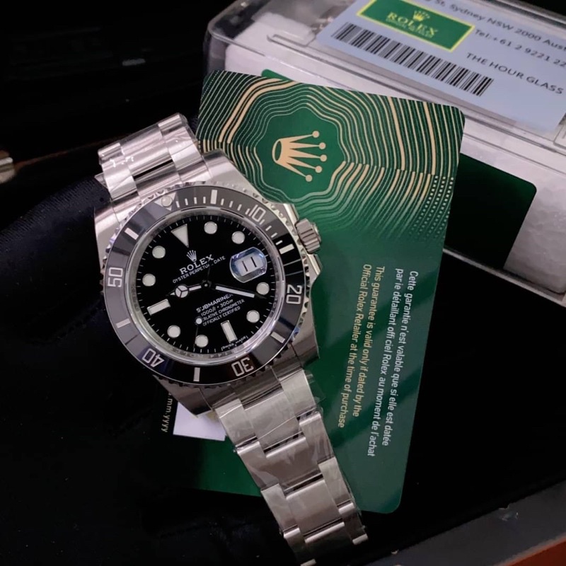 นาฬิกา-rolex-submarine-swiss-1-1-ew-v2-เน้นใส่สลับแท้ครับ-งานสวยมากๆครับ