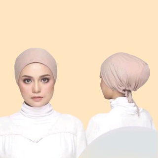 ภาพขนาดย่อของภาพหน้าปกสินค้าอินเนอร์ผ้าคลุมฮิญาบ  รุ่น สโนเชือกผูก จากร้าน hijab_shop111 บน Shopee ภาพที่ 1