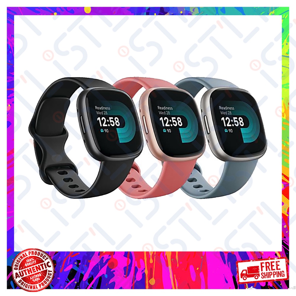 Fitbit Versa 4 Fitness Smartwatch | Shopee Thailand