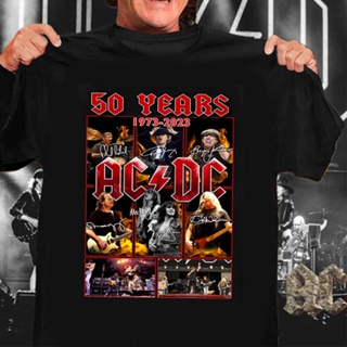 ACDC 50 Years Anniversary 1973 - 2023 Thank You For The Memories T-Shirt